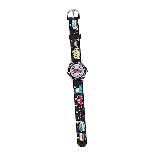 WRITWAA Kunststoffarmband Kinderuhr Mit Cartoon Auto Design Quarzuhr Für Jungen Und Mädchen Praktische Uhr Zum Zeitanzeigen Verstellbares Armband Für Schule Und Freizeit von WRITWAA