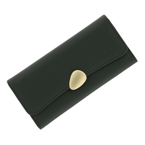 WRITWAA Damen Geldbörse Kartenhalter Portemonnaie Mit Reißverschluss Für Bargeld Visitenkarten Reisen Alltag von WRITWAA