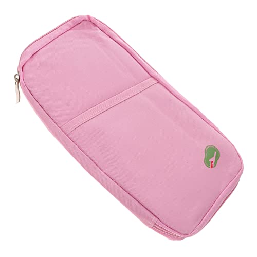 WRITWAA 1stück Multifunktioneller Reisepasshalter Mit Reißverschluss Portemonnaie Für Ausweise Und Kreditkarten s Für Reisen Büro Und Geschäftsreisen von WRITWAA