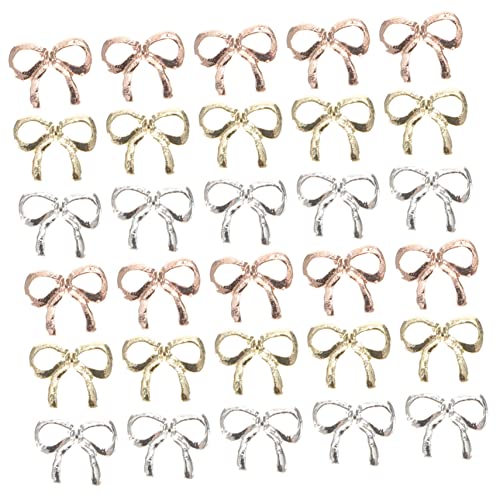 WRITWAA 1tasche Metall Nailart-dekorationen Nailart-ohrstecker Nagelschmuck Für Echte Oder Künstliche Nägel Geburtstagsgeschenk Mit Aufbewahrungstasche Für Frauen Und Mädchen von WRITWAA