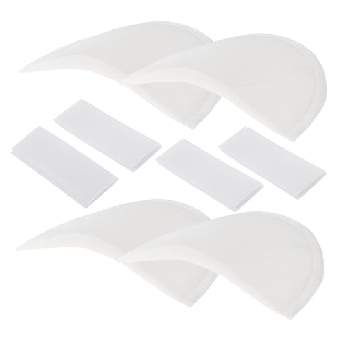 WRITWAA 2 Paare Selbstklebende Rutschfeste Damen Schulterpolster aus Hochwertigem Schwamm Geeignet für Anzüge Blazer und Hemden Formen Glatte Schultern und Verbessern für Business und von WRITWAA