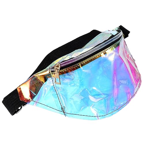 WRITWAA 2 STK Bunte Bauchtasche Schultertasche Mode Damentasche Brusttasche umhängebeutel schulterbeutel Handtasche Damen umhängetasche Hüfttasche für Damen transparente Hüfttasche TPU von WRITWAA