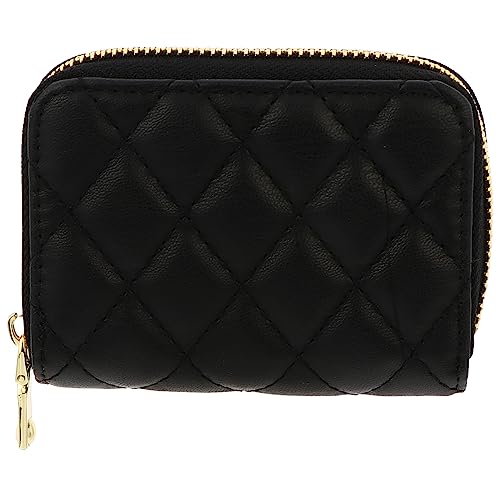 WRITWAA 2stücke Pu Leder Kartenetui Für Damen Multifunktionale Geldbörse Mit Reißverschluss Für Ausweise Kreditkarten Und Kleingeld Kompakt Und Stilvoll Für Alltag Und Besondere von WRITWAA