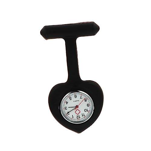 WRITWAA 2stücke Uhr Herzform Tragbare Taschenuhr Für Pflegekräfte Leicht Und Praktisch Für Mit Quarzwerk Perfekter Begleiter Im Klinikalltag von WRITWAA