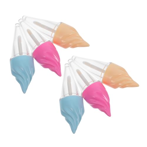 WRITWAA 2 Sätze Nachfüllbare Lip Gloss Portable Lippenbalsam Flaschen Für DIY Lippenpflege Wiederverwendbare Kosmetikbehälter Zufälligen Farben Zufällige Farbe 6 Stücke * 2 von WRITWAA