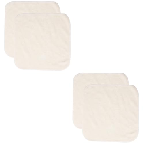 WRITWAA 2 Sätze Waschlappen Waschlappen Handtuch Gesichtspeeling Waschlappen Baumwolle Mikrofaser Schwämme Gesichts Make Up Entferner Handtücher Gesichtsreinigungstücher 2 Stücke * 2 von WRITWAA