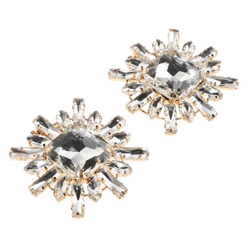 WRITWAA 2 Stück Abnehmbare Schuhclips mit Funkelnden Strasssteinen Blüten Schmuck für High Heels Schuhschnallen für Hochzeit und Alltag Vielseitige DIY Schmuck Accessoires WRITWAA 2 Stück Abnehmbare Schuhclips mit Funkelnden Strasssteinen Blüten Schmuck für High Heels Schuhschnallen für Hochzeit und Alltag Vielseitige DIY Schmuck Accessoires von WRITWAA