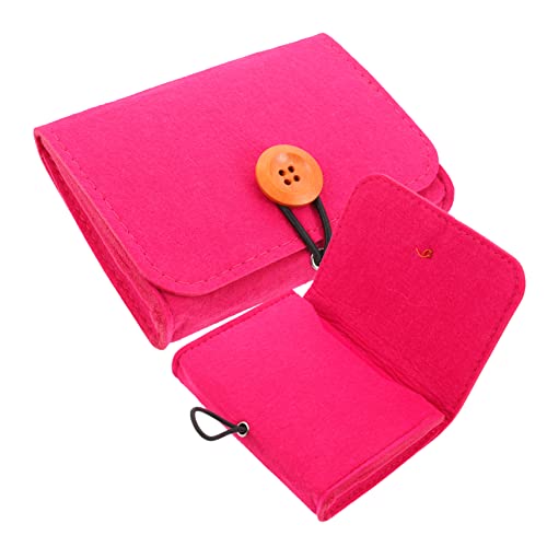 WRITWAA 2stücke Ätherische Öl-Aufbewahrungstasche Aus Filz Tragbar Organizer Für Aromatherapie-Flaschen Schutz Vor Stößen Und Licht von WRITWAA