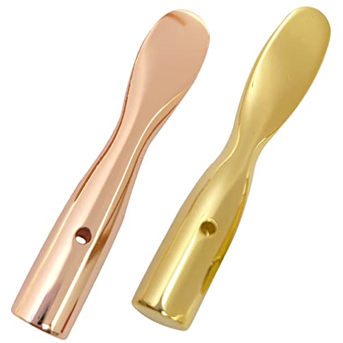 WRITWAA 2 Stück Augencreme Stick Beheiztes Auge Zum Servieren Von Feuchtigkeitsspendendem Massagegerät Augencreme Rollerstab Aus Metall Kleiner Augencreme Löffel Augenmassage von WRITWAA