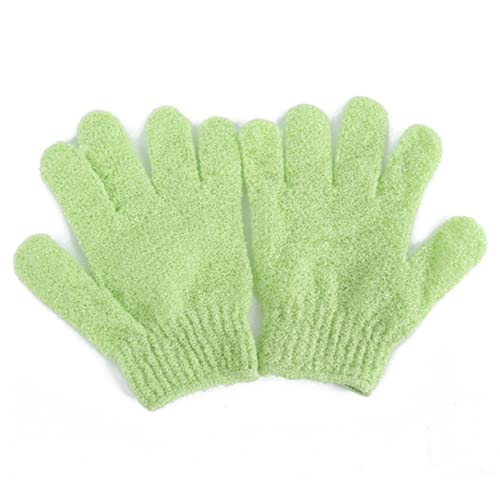 WRITWAA 2 Stück Badehandschuhe Und Badetuch Badehandschuh Dusch Und Badepeeling Handschuhe Duschpeeling Körperwäscher Handschuh Duschhandschuh Körper Und Badewäscher Für Den von WRITWAA