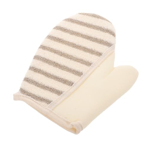 WRITWAA 2 Stück Badetuch Duschhandschuhe Peeling Handschuh Peeling Körperwäscher Dusch Körperwäscher Peeling Waschlappen Badehandschuh Duschgel Peeling Handschuh Badeschaum von WRITWAA