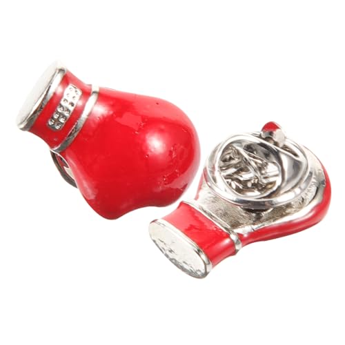 WRITWAA 2 Stück Dekorative Boxhandschuh Anstecknadeln aus Metall Herren Badge Pins Sportliches Schmuck Geschenk für Kleidung und Taschen von WRITWAA