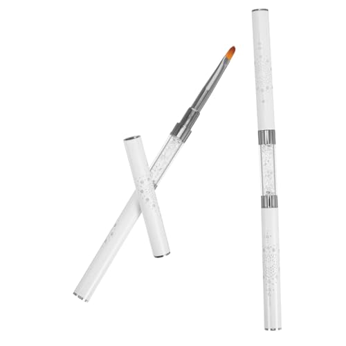 WRITWAA 2 Stück Doppelseitiger Gel Lack Malpinsel für und Details für Nagelkunst und Maniküre WRITWAA 2 Stück Doppelseitiger Gel Lack Malpinsel für und Details für Nagelkunst und Maniküre von WRITWAA