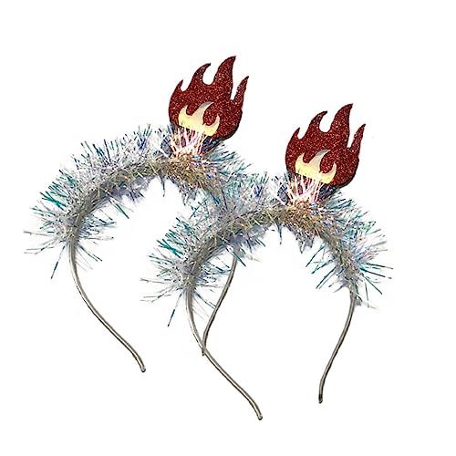 WRITWAA 2 Stück Karneval Stirnband Glitzer-party-kopfschmuck Stirnband Mit Pailletten Feierstadbänder Urlaub Haarreifen Festival Haarschmuck Party-haare Feier Haar Colorful Helles Tuch von WRITWAA