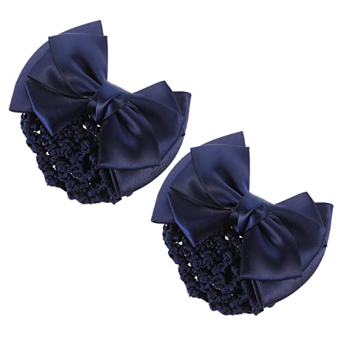 WRITWAA 2stücke Haarnetz Für Dutt Haarabdeckung Mit Schleife Netz Zur Abdeckung Haardutts Für Damen Haarnetz Für Balletttänzerinnen Und Stewardessen von WRITWAA