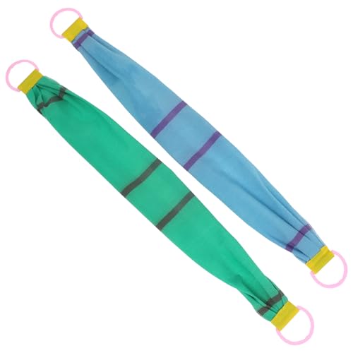 WRITWAA 2stücke Rückenschrubber Peeling Handtuch Für Dusche Körperpeelingtuch Mit Starkem Fleckenentfernungseffekt Strapazierfähigem Material Und Praktischem Design Für Männer Und von WRITWAA