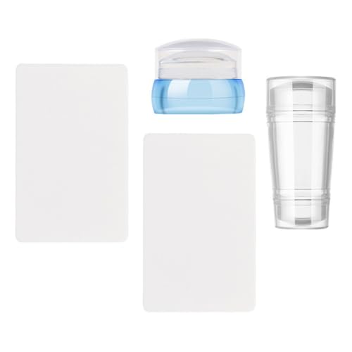 WRITWAA 2 Stück Silikonsiegel -set Diy Nagelstampfer Nagelkunst-stempelset Nagel Maniküre Nagelstamper Werkzeug Nagelstempelkit Maniküre-stempel Transparent Kieselgel WRITWAA 2 Stück Silikonsiegel -set Diy Nagelstampfer Nagelkunst-stempelset Nagel Maniküre Nagelstamper Werkzeug Nagelstempelkit Maniküre-stempel Transparent Kieselgel von WRITWAA