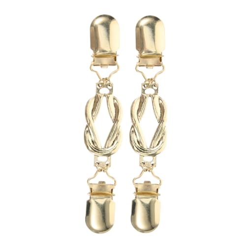 WRITWAA 2 Stück Teiliges Retro Cardigan Kragen Clips für Damen Broschen Verschlussclips für Pullover und Strickjacken Vintage Anstecknadeln zum Fixieren von Kleidung Praktische Mode von WRITWAA