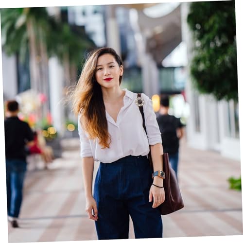 WRITWAA 2 Stück Teiliges Schalring Künstlicher Perle und Strass Modische T shirt Clips aus Legiertem Vielseitig für Seidenschals Hemden Westen und Blusen Schonend und Einfach zu Bedienen von WRITWAA