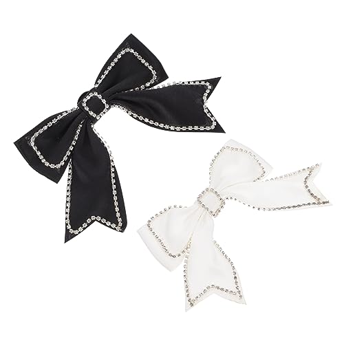 WRITWAA 2stücke Strass-schleifenbrosche Mit Bogenband-ornament Hochwertiges Diy-kleidungs-accessoire Passend Für Hemden Röcke Und Geschenke Zu Besonderen Anlässen von WRITWAA