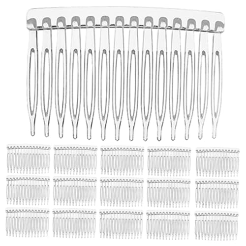 WRITWAA 20 Stck. Haarschmuck Für Damen Neckisch Kleiner Kamm Klarer Haarkamm Kämme Für Haarspangen Zahnhaarkämme Für Frauen Kleine Haarkämme Für Frauen Zubehör Entwirrer Plastik WRITWAA 20 Stck. Haarschmuck Für Damen Neckisch Kleiner Kamm Klarer Haarkamm Kämme Für Haarspangen Zahnhaarkämme Für Frauen Kleine Haarkämme Für Frauen Zubehör Entwirrer Plastik von WRITWAA