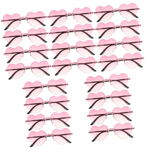 WRITWAA 20 Stk Spaß sonnenbrille frauen familientoilettenbrille heart shaped sunglasses lustige Sonnenbrille Randlose Partybrille schnapsgläser herz brille trendige sonnenbrille Herzbrille WRITWAA 20 Stk Spaß sonnenbrille frauen familientoilettenbrille heart shaped sunglasses lustige Sonnenbrille Randlose Partybrille schnapsgläser herz brille trendige sonnenbrille Herzbrille von WRITWAA