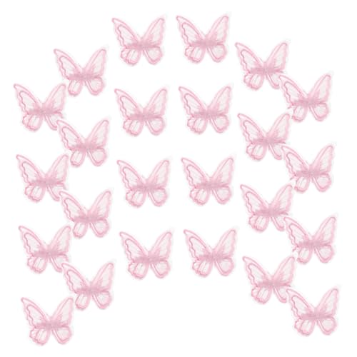 WRITWAA 20 Stück Haarnadel Kantenclip Haarspange Haarnadel Für Den Kopf Damen Schmetterlingshaarnadel Schmetterlings Haarnadeln Haarschichtungswerkzeug Valentinstag Schmetterlings von WRITWAA