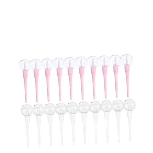 WRITWAA 20 Stück Lollipop Lipgloss Röhrchen Leere Kosmetikflaschen für Lippenpflege Farben Zufällig Tube für Damen Tragbar und Zufällige Farbe von WRITWAA