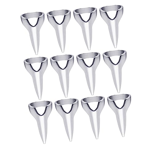 WRITWAA 20 Stück Ringfinger Haartrenner Haarflechtring Welliges Haar Damen Haarschmuck Für Mädchen Haarstyling Scheitelring Kammringe Stylist Klein Der Ring Metall Silber von WRITWAA