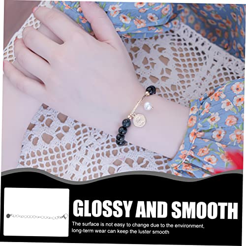 WRITWAA 20 Stück Teiliges Verlängerungsketten mit Karabinerverschluss Langlebige DIY Schmuckverlängerung für Halsketten Armbänder und Fußkettchen Einfache Vielseitig Einsetzbar von WRITWAA