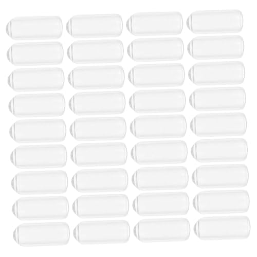 WRITWAA 200 Stück Endkappe aus Gummi Haarbänder DIY Haarband Zubehör Haarschmuck Zubehör Kopfband Bastelbedarf Stirnband runden Reifen Gummiabdeckung Schraubenabdeckungen Transparent WRITWAA 200 Stück Endkappe aus Gummi Haarbänder DIY Haarband Zubehör Haarschmuck Zubehör Kopfband Bastelbedarf Stirnband runden Reifen Gummiabdeckung Schraubenabdeckungen Transparent von WRITWAA