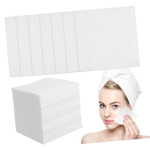 WRITWAA 200stücke Quadratische Vlies-pads Für Gesicht Feuchte Für Toner Und Make-up-entfernung Wiederverwendbare Hautpflege-pads Für Frauen Flache Gesichts-vlies-tücher von WRITWAA