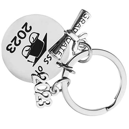 WRITWAA 2023 Abschlusssaison Schlüsselanhänger Grad Armband Perlenständer Verschluss Ringe Gold Schlüsselanhänger Ringgrößer Schlüsselanhänger Clip Süßer Schlüsselanhänger Gedenk von WRITWAA