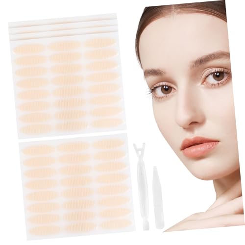WRITWAA 240 Stück Spitzen Doppel Augenlid Aufkleber Hängende Augen Lift Streifen Unsichtbares Augenlid Lift Klebeband Unsichtbares Augenlid Klebeband Augenlid Lifter Augenlid von WRITWAA