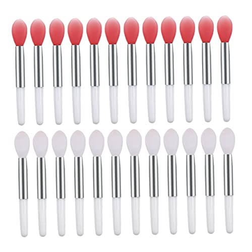 WRITWAA 24stücke Silikon Lippenpinsel Für Lippenstift Frauen Make-up-tools Transparenter Silikon-lippenpinsel Tragbar Und Einfach Zu Verwenden Geeignet Für Professionellen Und von WRITWAA