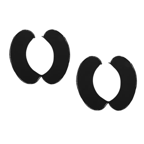 WRITWAA 2stücke Fake Collar Damen Abnehmbarer Kragen Für Blusen Stilvolles Halblangen Kragen-design Für Herbst Und Winter Modisches Accessoire Für Vielseitige Outfits von WRITWAA