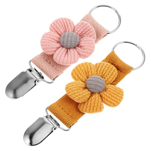 WRITWAA Hutclip Für Unterwegs Und Atmungsaktiver Huthalter Für Die Tasche Elastischer Hutclip Trendiges Blumendesign von WRITWAA