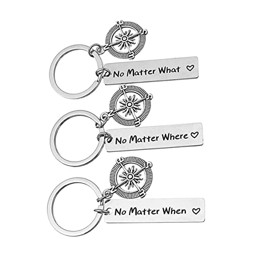 WRITWAA 2St Schlüsselanhänger Zubehör freundschafts schlüsselangänger freundschafts schlüsselanhänger Schriftzug Schlüsselanhänger nautischer Schlüsselanhänger Schlüsselanhänger-Anhänger von WRITWAA