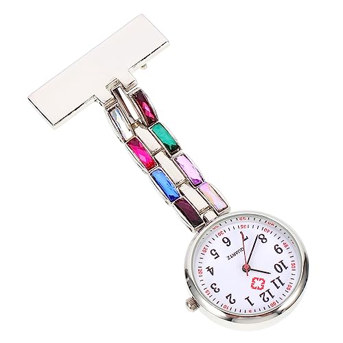 WRITWAA 2St Taschenuhr Sportuhr Brosche ansehen Herrenuhren fob krankenschwesteruhr Medical Watch Digitaluhr Damenuhren hängende Krankenschwestern beobachten Krankenschwester Uhr von WRITWAA