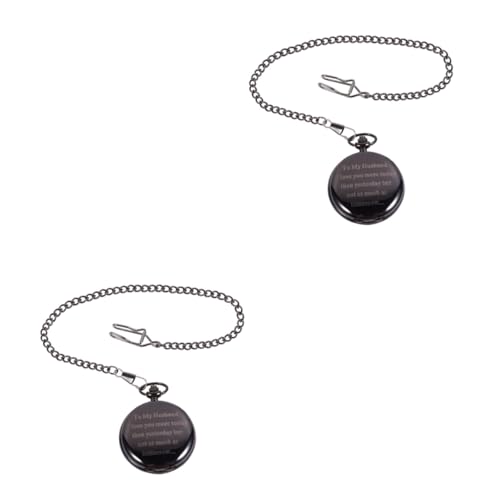 WRITWAA 2St Taschenuhr antike Tasche mechanische Tasche Herrenuhr Herrentasche Uhrkette Mechaniker- Retro Uhr damenarmbanduhr ساعات رجالي Watch uhrenwender uhrn hängende Uhr Quarz von WRITWAA