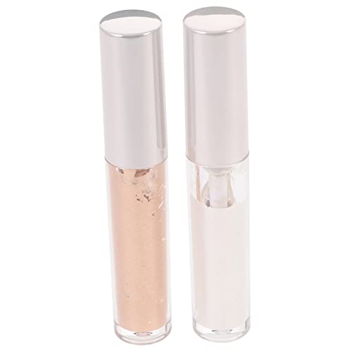 WRITWAA 2Stücke Flüssiger Glitzer Lidschatten Langanhaltend Hochpigmentiert Bling Make Up für für Partys Hochzeiten und Feiertage von WRITWAA