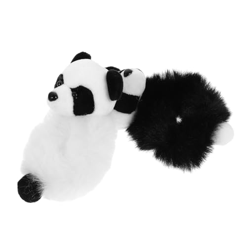 WRITWAA 2stücke Plüsch Panda Haarschleifen Niedliche Mädchen Haaraccessoires Elastische Haarbänder Für Hochsteckfrisuren Geschenkidee Für Weihnachten Und Geburtstage von WRITWAA