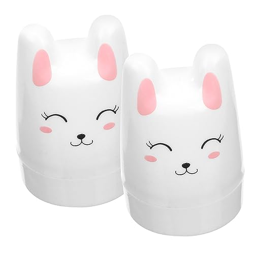 WRITWAA 2stücke Teiliger Silikon-nagelkunst-stempel Mit Schaber Im Cartoon-bunny-design Für Maniküre-kunst Geeignet Für Heimgebrauch Oder von WRITWAA