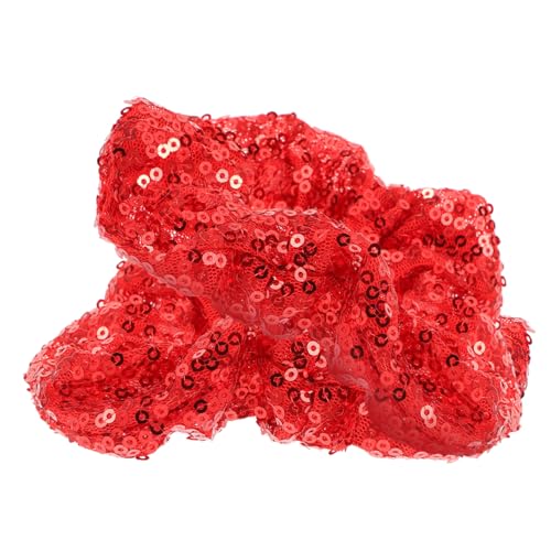 WRITWAA 2Stücke Weihnachts Pailletten Haargummis Elastisches Haarseil Leuchtenden Farben Modisches Haarband Für Damen Für Festlichkeiten Und Besondere Anlässe von WRITWAA