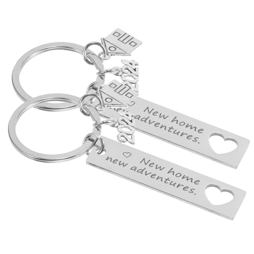 WRITWAA Schlüsselanhänger Schlüsseldekoration Für Damen Edelstahl Schlüsselanhänger Für Herren Taschen-hängedekoration Handtaschen-hängeornament WRITWAA Schlüsselanhänger Schlüsseldekoration Für Damen Edelstahl Schlüsselanhänger Für Herren Taschen-hängedekoration Handtaschen-hängeornament von WRITWAA