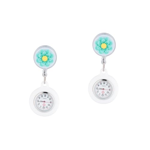 WRITWAA 2st Krankenschwester Uhr Pflege Herrentaschenuhr Digitaluhren Für Damen Krankenschwesteruhren Für Frauen Digitale Taschenuhr Clip-on-Uhr Krankenschwester Brosche Taschenuhr von WRITWAA