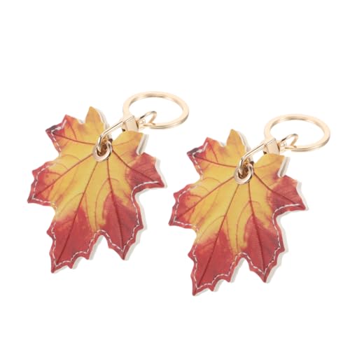 WRITWAA 2st Papageienblattschutzbedeckung Glückliche Dekoration Ornament Headriemen Paar Zahnputzbecher Retro-anhänger Der Autositzhaken Kit-Modell Sitzkissen Für Schiffe Pu-Leder von WRITWAA