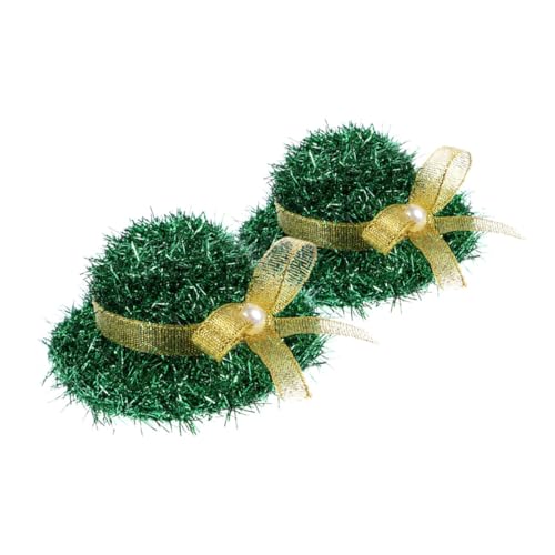 WRITWAA Haar-accessoires Zum St. Patricks Day 8 Cm Hut-haarspangen Für Frauen Party- Und Festival-haarspangen-set von WRITWAA