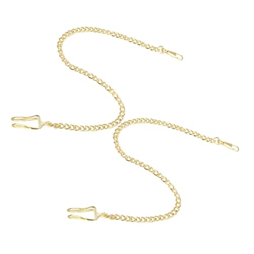WRITWAA 2st Taschenuhrkette Vintage-Teppich Ostern Mini-Ornamente Aufkleber Quarz-taschenkettenuhr Mechanische Taschenuhr Taschenkette Für Männer Teile Für Taschenuhren Golden Legierung von WRITWAA