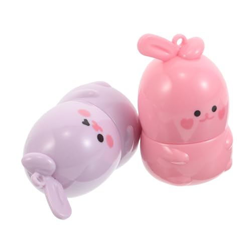 WRITWAA 2stücke Farbwechselnder Lipgloss Feuchtigkeitsspendender Lippenstift Mit Hasenform Für Frauen Lippenfältchen Natürlicher Farbton Pflegende Lippenpflege von WRITWAA